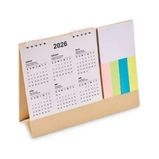 Desk calendar with memo pad - MO2756 (MOCN#13)